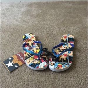 Wonder Woman flip flops sandals shoe